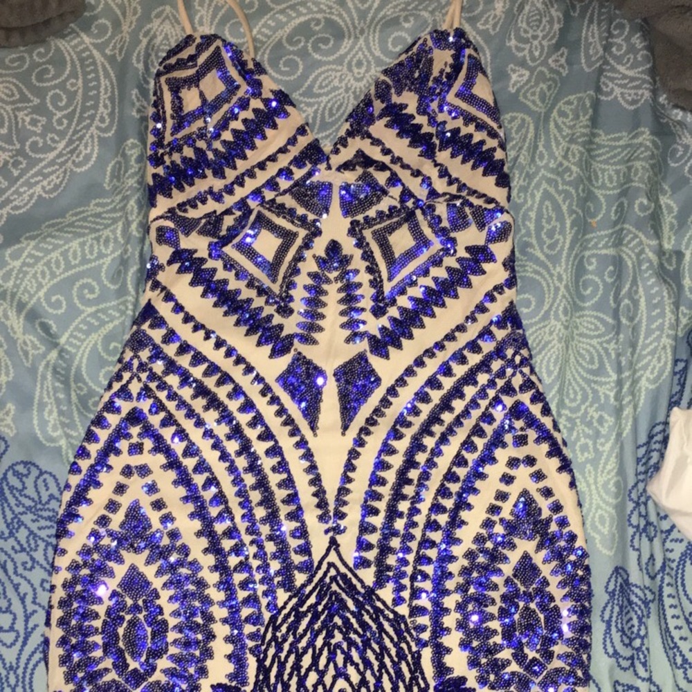 Beautiful blue dress